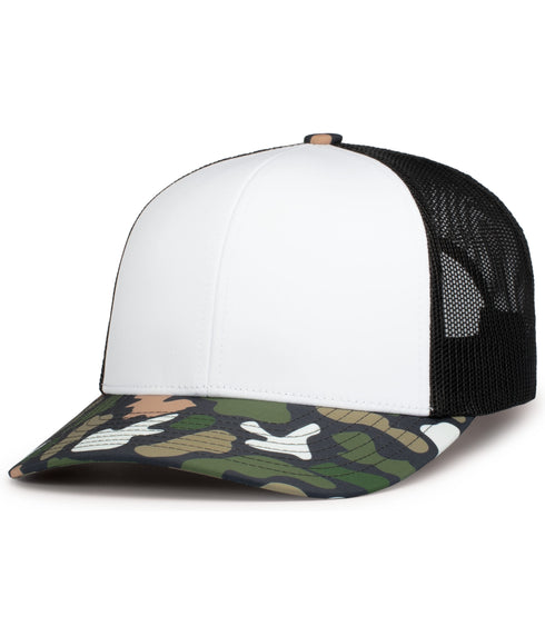 Pacific Headwear Weekender Duck Camo Trucker Snapback Cap