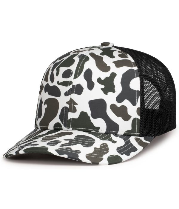 Pacific Headwear Weekender Duck Camo Trucker Snapback Cap