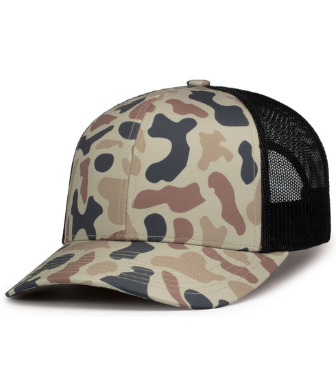 Pacific Headwear Weekender Duck Camo Trucker Snapback Cap