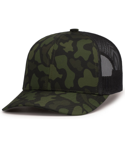 Pacific Headwear Weekender Duck Camo Trucker Snapback Cap