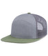 Pacific Headwear 6-Panel Arch Trucker Snapback Cap