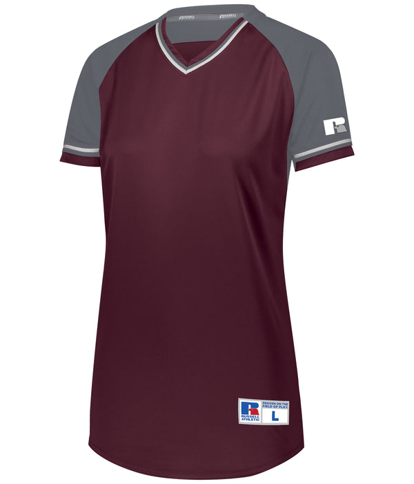 Russell Athletic Ladies Classic V-Neck Jersey