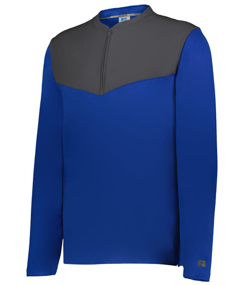 Russell Athletic Sideline Grid 1/4 Zip Pullover
