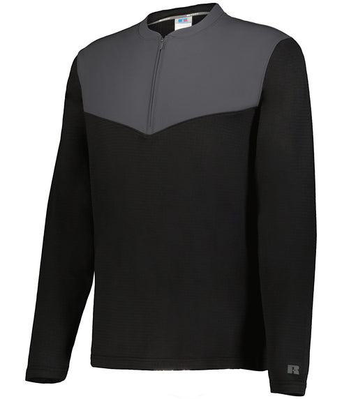 Russell Athletic Sideline Grid 1/4 Zip Pullover