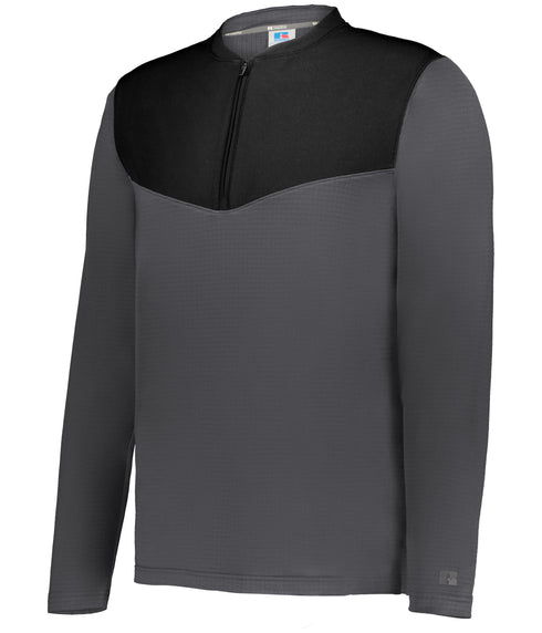 Russell Athletic Sideline Grid 1/4 Zip Pullover