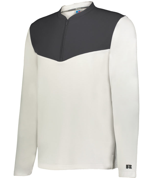 Russell Athletic Sideline Grid 1/4 Zip Pullover
