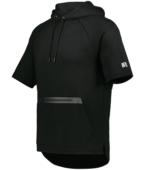 Russell Athletic Legend Short Sleeve Tech Fleece Hoodie