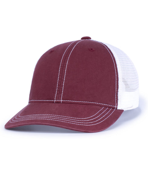 Pacific Headwear Vintage Trucker Snapback Cap