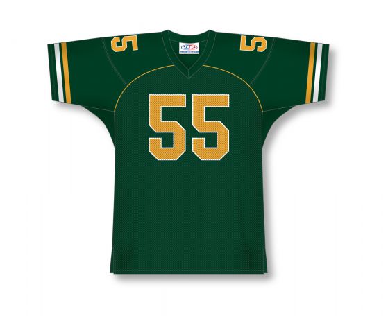 Athletic Knit F300-PATTERN-F47 Custom Cut & Sewn Pro Football Jersey