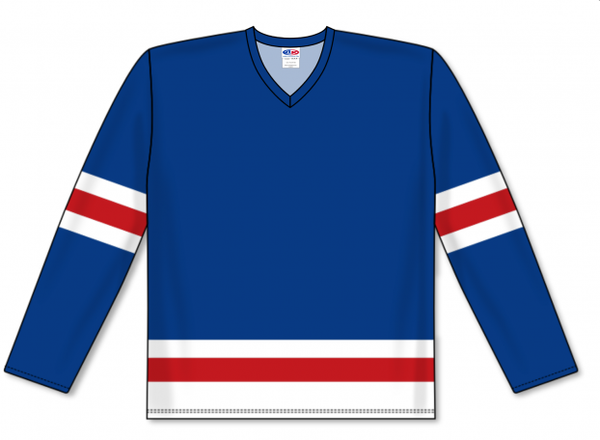 Athletic Knit ZAL11-DESIGN-NYR534 Custom Sublimated Apparel Top