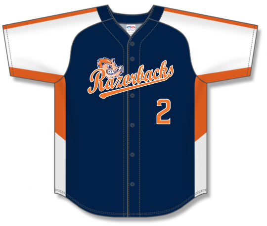 Athletic Knit ZBA72-DESIGN-BA1114 Custom Sublimated Baseball Jersey