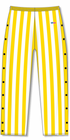 Basketball Warmup Tear Away Candy Stripe Pants