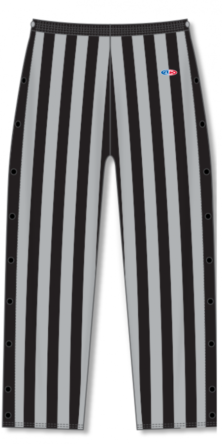 Basketball Warmup Tear Away Candy Stripe Pants
