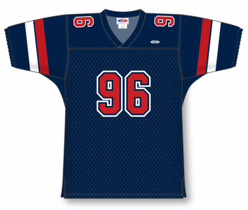 Athletic Knit ZF101-DESIGN-F2401 Custom Sublimated Football Jersey