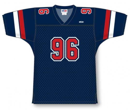 Athletic Knit ZF101-DESIGN-F2401 Custom Sublimated Football Jersey