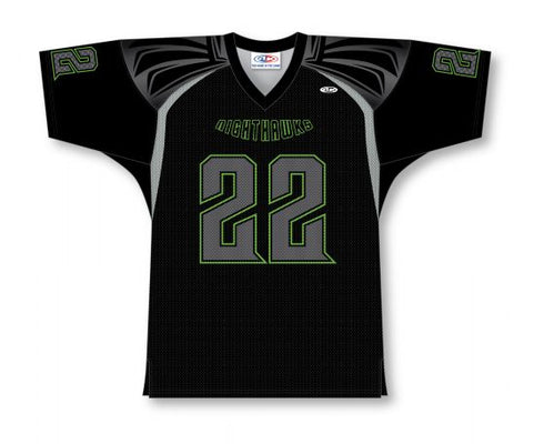 Athletic Knit ZF103-DESIGN-F1227 Custom Sublimated Football Jersey