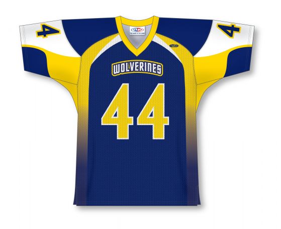 Athletic Knit ZF103-DESIGN-F1231 Custom Sublimated Football Jersey