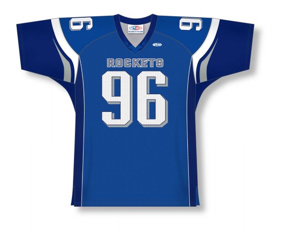 Athletic Knit ZF103-DESIGN-F1235 Custom Sublimated Football Jersey