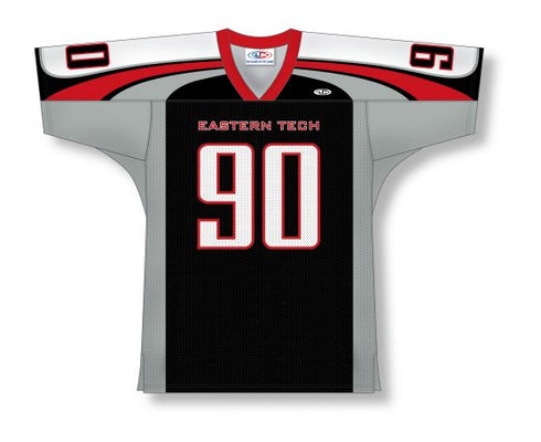 Athletic Knit ZF104-DESIGN-F1004 Custom Sublimated Football Jersey
