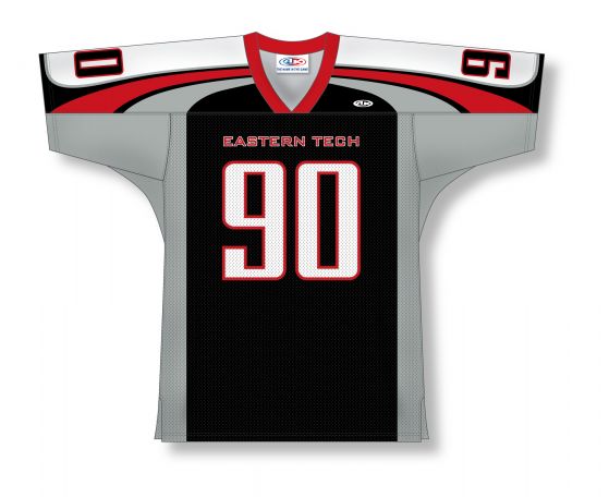Athletic Knit ZF104-DESIGN-F1004 Custom Sublimated Football Jersey