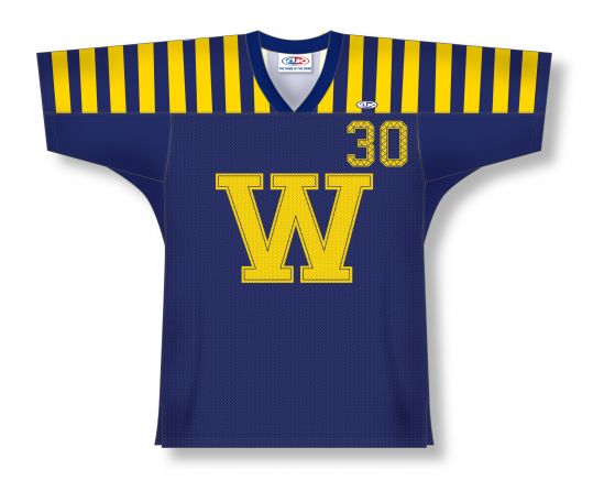 Athletic Knit ZF104-DESIGN-F1214 Custom Sublimated Football Jersey