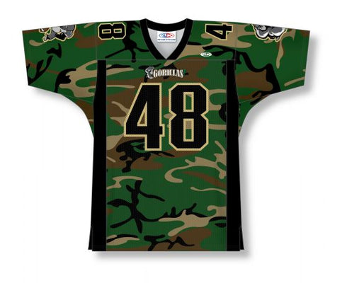 Athletic Knit ZF201-DESIGN-F0911 Custom Sublimated Football Jersey