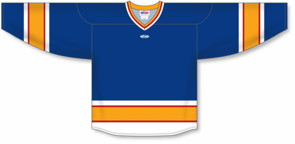 Athletic Knit ZH102-DESIGN-STL3156 Custom Sublimated Hockey Jersey