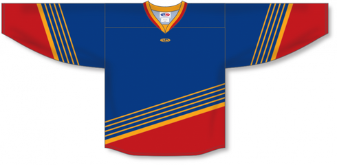 Athletic Knit ZH111-DESIGN-STL652B Custom Sublimated Hockey Jersey