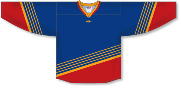 Athletic Knit ZH111-DESIGN-STL652B Custom Sublimated Hockey Jersey