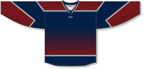 Athletic Knit ZH111-DESIGN-VAN618C Custom Sublimated Hockey Jersey