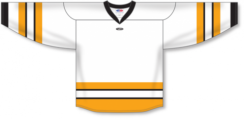 Athletic Knit ZH112-DESIGN-BOS3006 Custom Sublimated Hockey Jersey