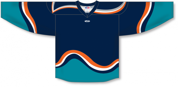 Athletic Knit ZH112-DESIGN-NYI3047 Custom Sublimated Hockey Jersey