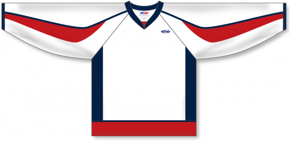 Athletic Knit ZH114-DESIGN-WAS807D Custom Sublimated Hockey Jersey