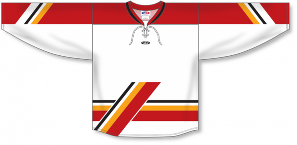 Athletic Knit ZH131-DESIGN-CAL651C Custom Sublimated Hockey Jersey