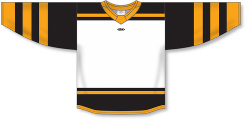 Athletic Knit ZH181-DESIGN-BOS3007 Custom Sublimated Hockey Jersey