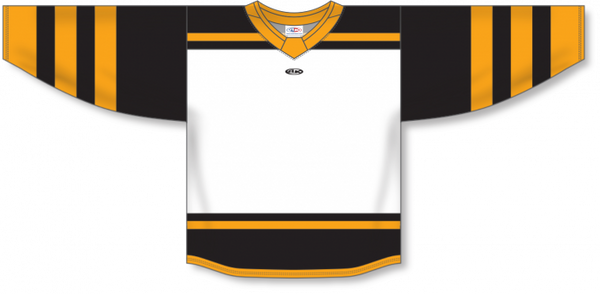 Athletic Knit ZH181-DESIGN-BOS3007 Custom Sublimated Hockey Jersey