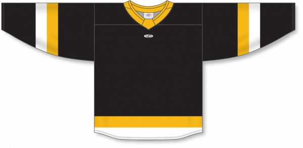 Athletic Knit ZH181-DESIGN-BOS3111 Custom Sublimated Hockey Jersey