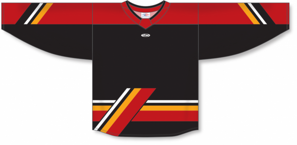 Athletic Knit ZH181-DESIGN-CAL3118 Custom Sublimated Hockey Jersey