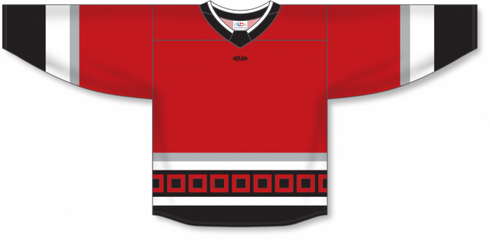 Athletic Knit ZH181-DESIGN-CAR3119 Custom Sublimated Hockey Jersey