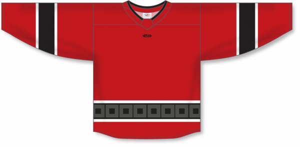 Athletic Knit ZH181-DESIGN-CAR3120 Custom Sublimated Hockey Jersey