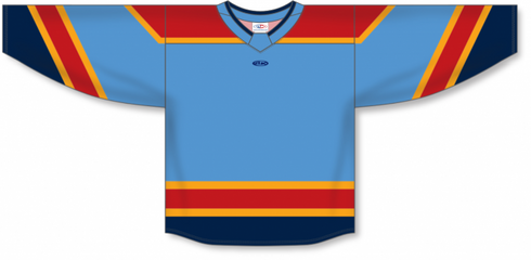 Athletic Knit ZH181-DESIGN-FLO3131 Custom Sublimated Hockey Jersey