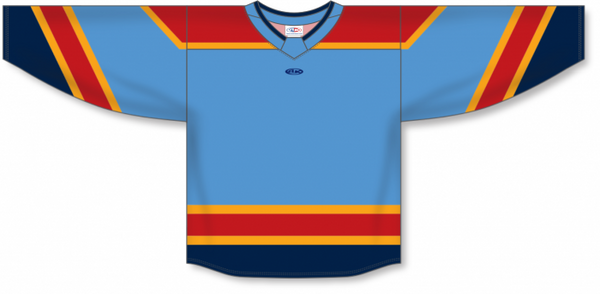 Athletic Knit ZH181-DESIGN-FLO3131 Custom Sublimated Hockey Jersey
