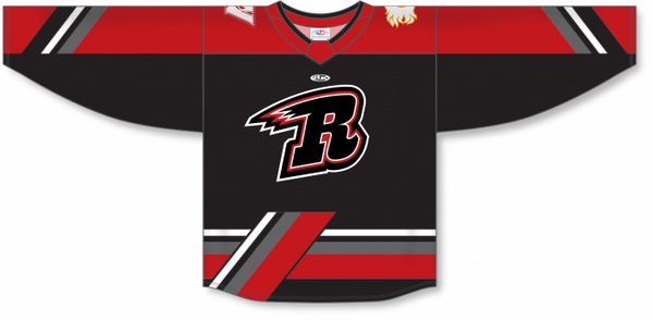 Athletic Knit ZH181-DESIGN-RCR2431 Custom Sublimated Hockey Jersey