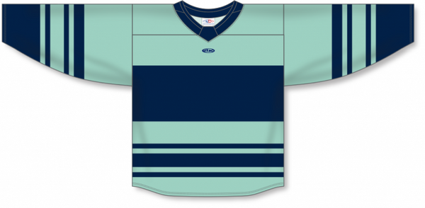 Athletic Knit ZH181-DESIGN-SEA3155 Custom Sublimated Hockey Jersey