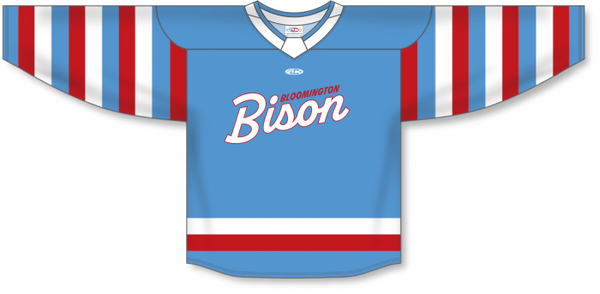Athletic Knit ZH182-DESIGN-BLB2407 Custom Sublimated Hockey Jersey