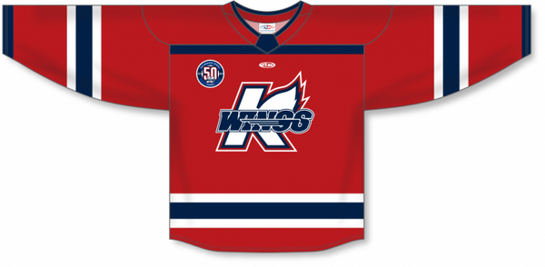 Athletic Knit ZH182-DESIGN-KAL2420 Custom Sublimated Hockey Jersey