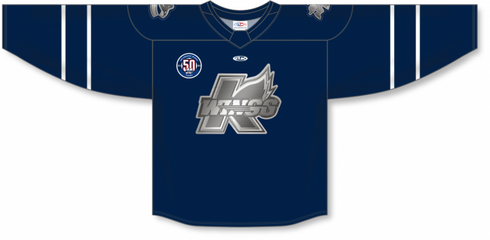 Athletic Knit ZH182-DESIGN-KAL2422 Custom Sublimated Hockey Jersey
