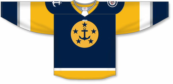 Athletic Knit ZH182-DESIGN-NOR2426 Custom Sublimated Hockey Jersey