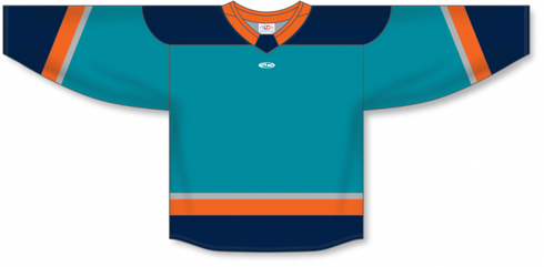 Athletic Knit ZH182-DESIGN-NYS2507 Custom Sublimated Hockey Jersey