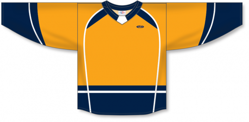 Athletic Knit ZH183-DESIGN-NAS873D Custom Sublimated Hockey Jersey